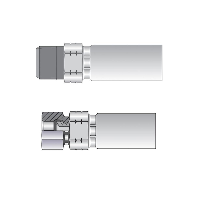 High Pressure Fittings For HP/HP8 High Pressure Hose - HP Series